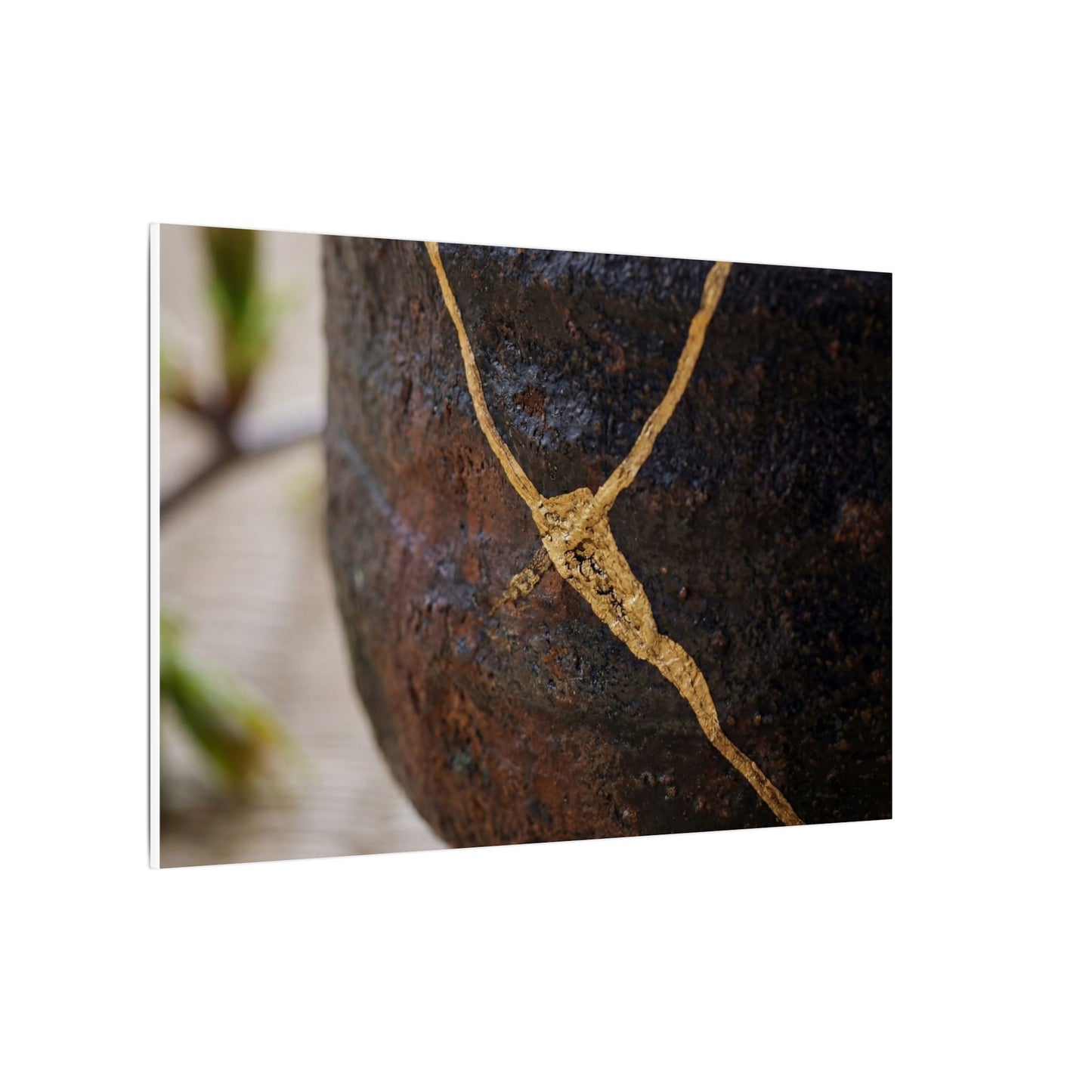 Dawn Tea Ceremony Canvas Art - Kintsugi Mono No Aware