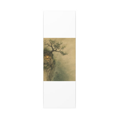 Spring Pine Tree Minimal Line Canvas Art | Earthy Decor