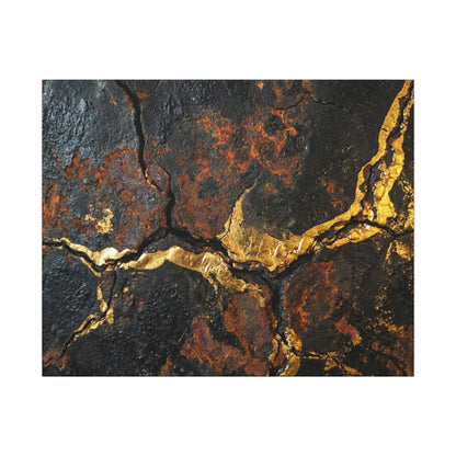 Kintsugi Broken Beauty Canvas Art Art Print