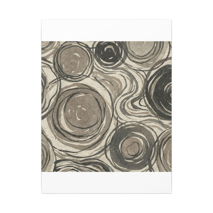 Wabi-sabi Pattern Japandi Japanese Pattern Canvas Art