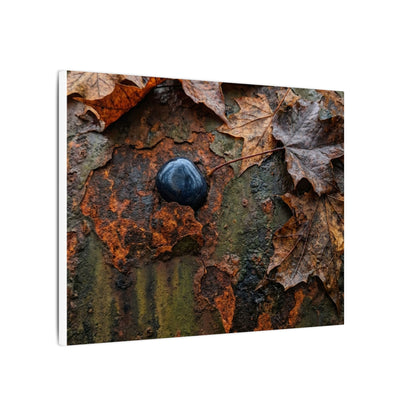 Datsuzoku Rust Patina Canvas Art - Dark Japandi Moody Minimal