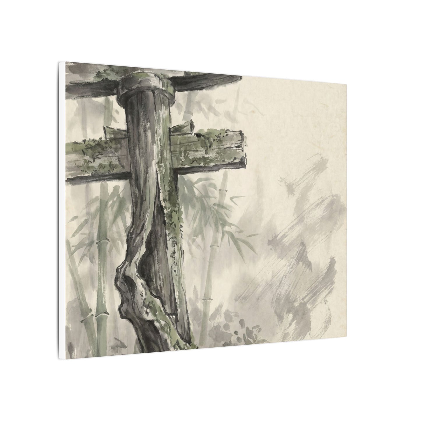 Torii Gate Summer Canvas Art | Zen Tranquil Design