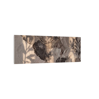 Shadow Play Summer Canvas Art | Japandi Elegant Design