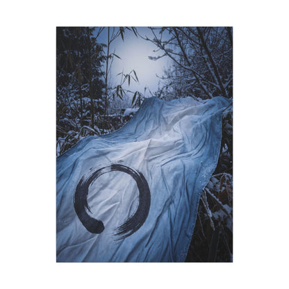 Moonlight Silk Drape Canvas Art - Zen Datsuzoku