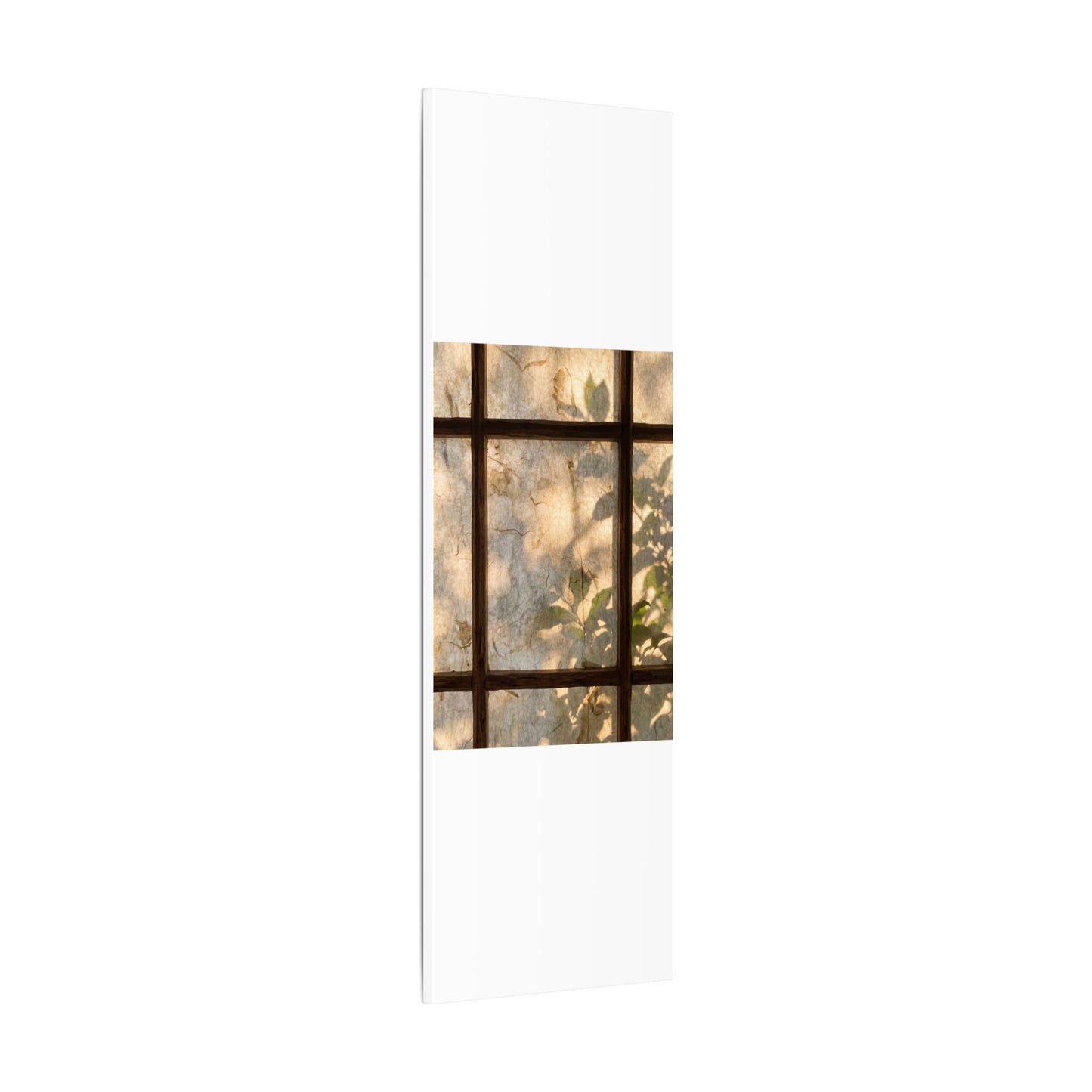 Golden Hour Shoji Screen Canvas Art - Japandi Mono No Aware