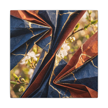 Spring Ceramic Bowl Watercolor Canvas Art | Warm Decor