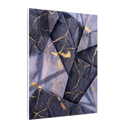 Seijaku Paper Fold Canvas Art - Kintsugi Gold Vein