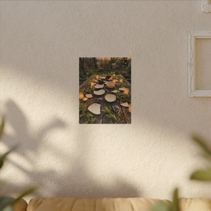 Broken Pottery Spring Canvas Art | Kintsugi Beautiful Design