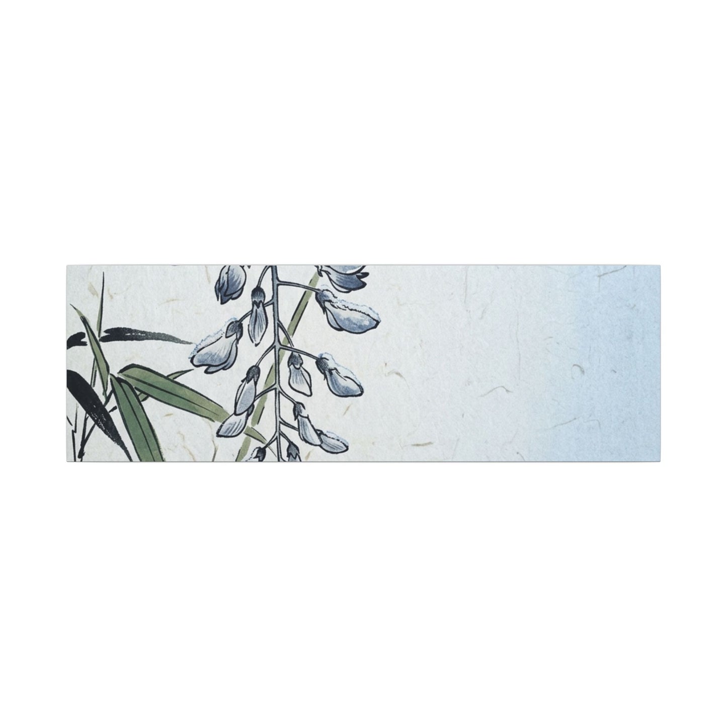 Zen Wisteria in Moonlight | Ukiyo E Inspired Canvas Art