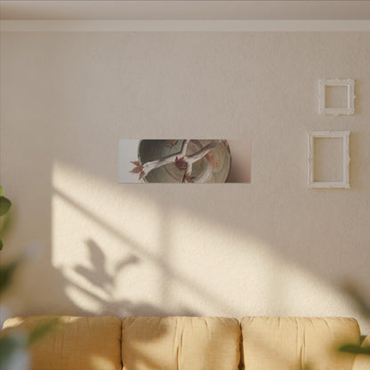 Dawn Ceramic Bowl Canvas Art - Japandi Fukinsei
