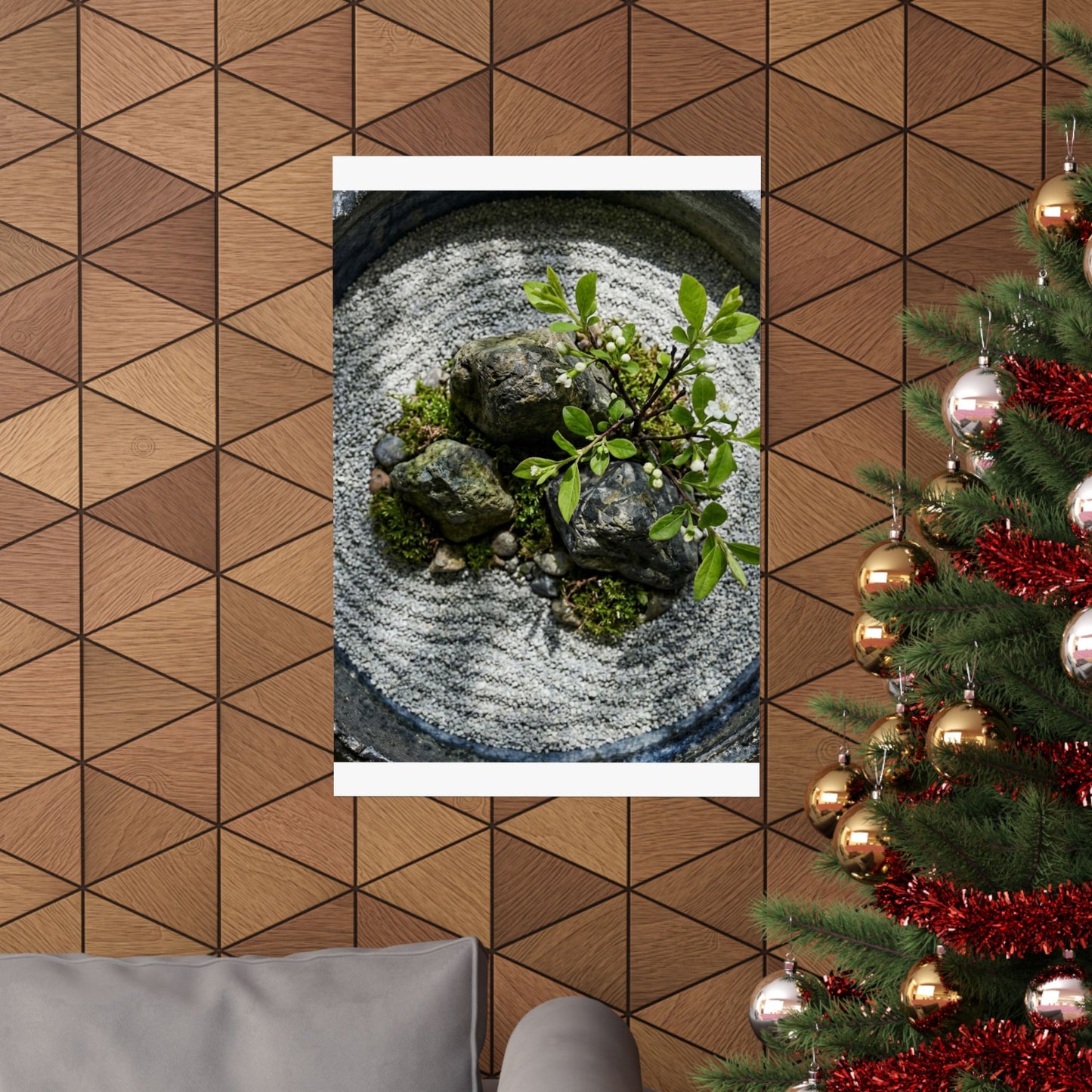 Ceramic Bowl Spring Wall Art Print | Zen Tranquil Design