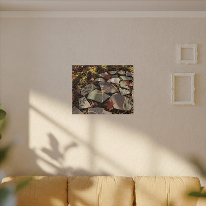 Broken Pottery Japanese Pattern Canvas Art | Elegant Japandi Art
