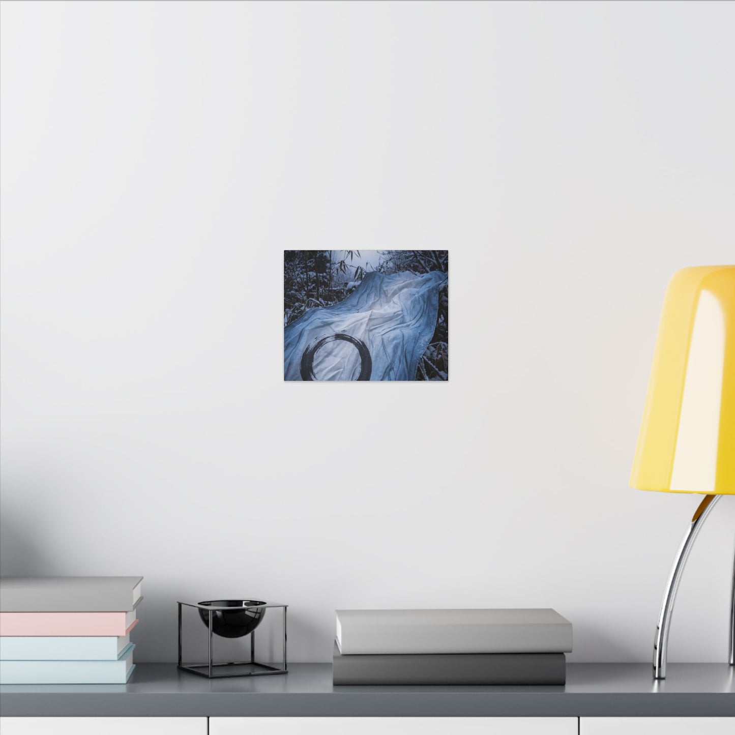 Moonlight Silk Drape Canvas Art - Zen Datsuzoku