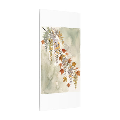 Ma Wisteria Canvas Art - Japandi Watercolor