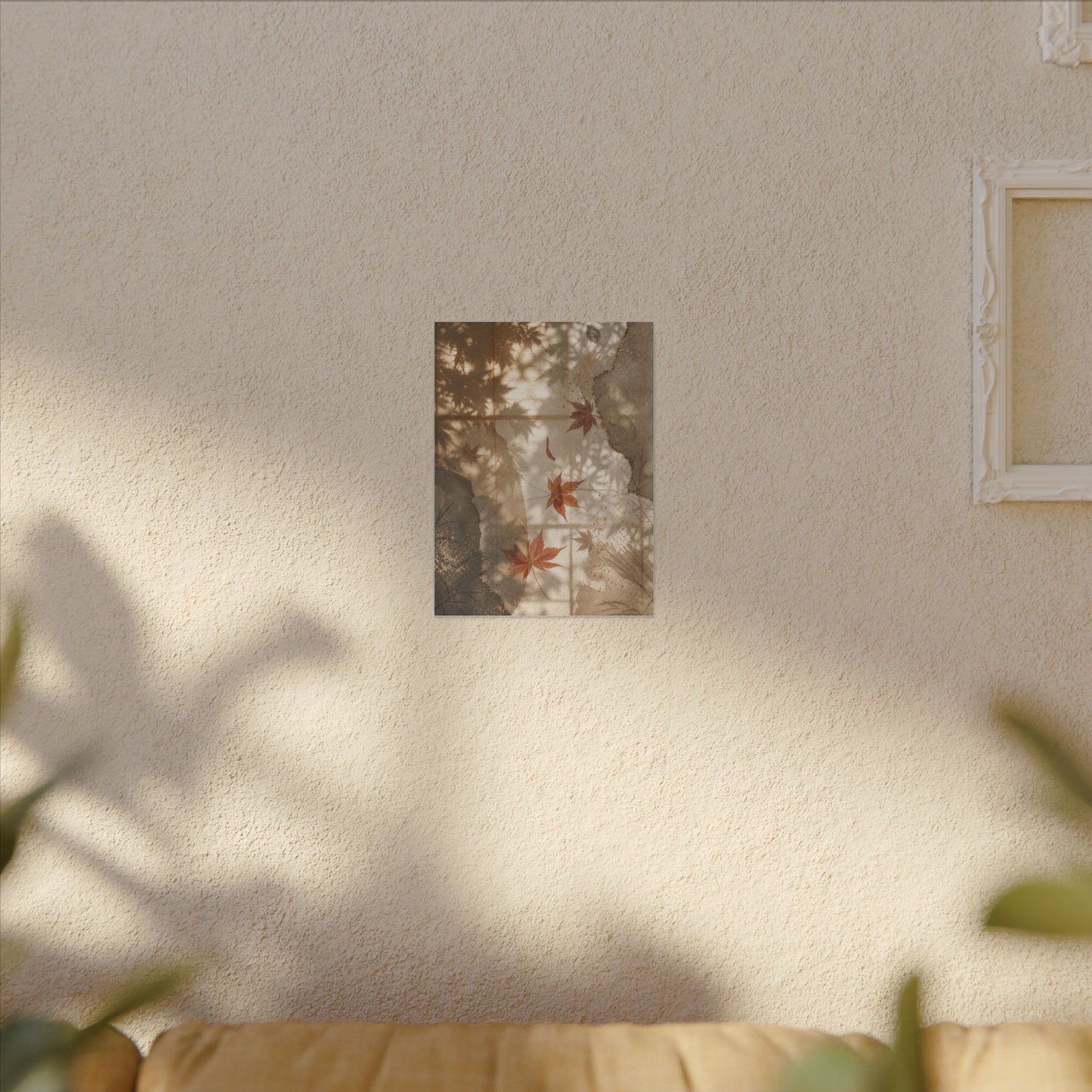 Datsuzoku Shoji Screen Canvas Art - Japandi Japanese Pattern