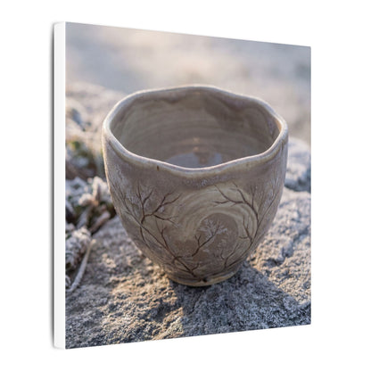 Seijaku Ceramic Bowl Canvas Art - Japandi Japanese Pattern