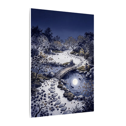 Torii Gate Enso Canvas Art | Contemplative Zen Art