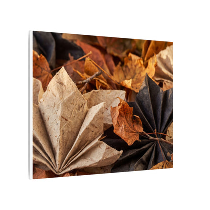Paper Fold Texture Canvas Art | Elegant Japandi Art