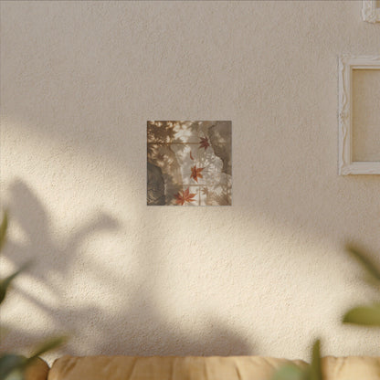 Datsuzoku Shoji Screen Canvas Art - Japandi Japanese Pattern
