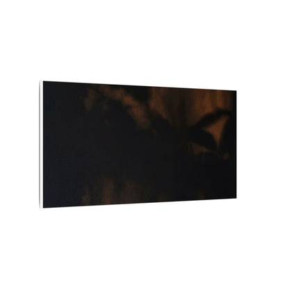Shadow Play Summer Canvas Art | Dark Japandi Sophisticated Design