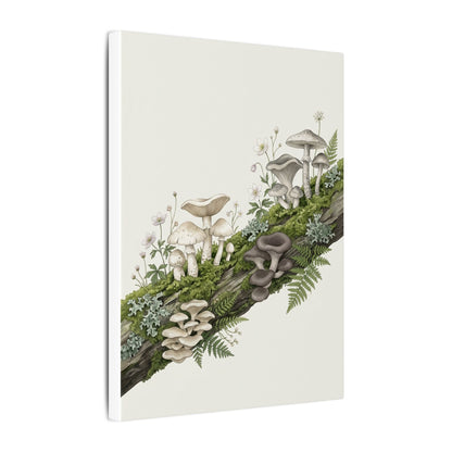 Dried Flowers Spring Canvas Art | Japandi Neutral Design