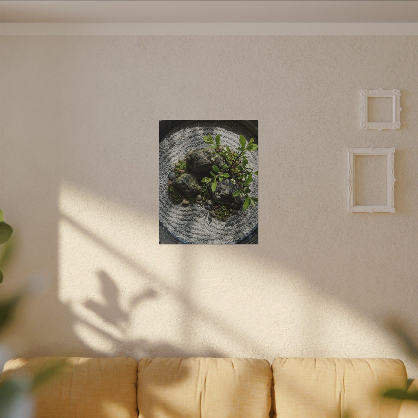 Zen Ceramic Bowl in Dappled | Karesansui Canvas Art