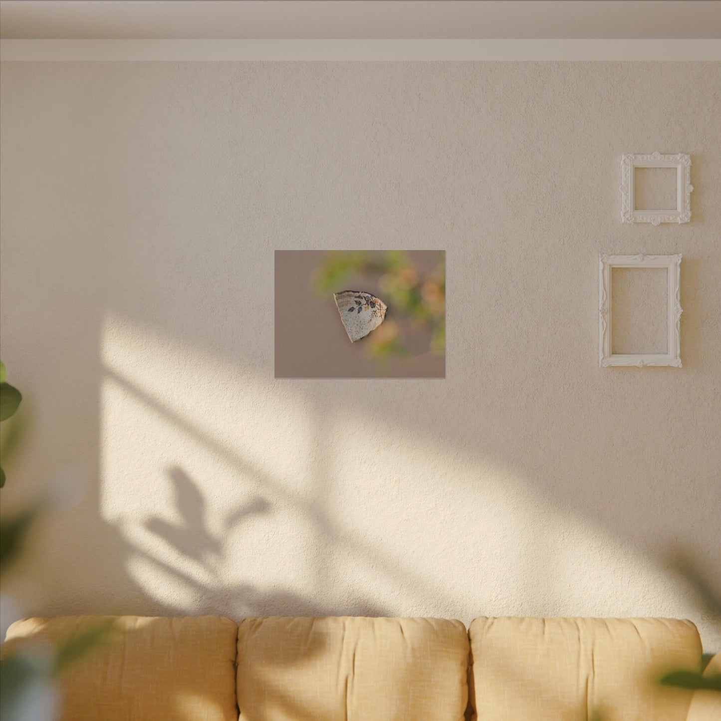 Ceramic Bowl Canvas Art | Spring Japandi Japanese Pattern Art