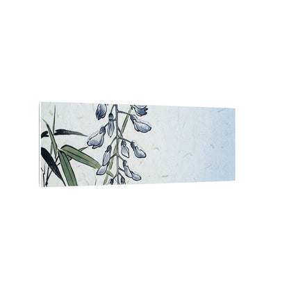 Zen Wisteria in Moonlight | Ukiyo E Inspired Canvas Art