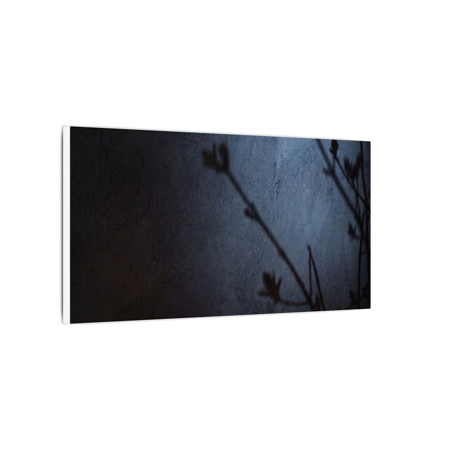 Shadow Play Canvas Art | Spring Dark Japandi Moody Minimal Art