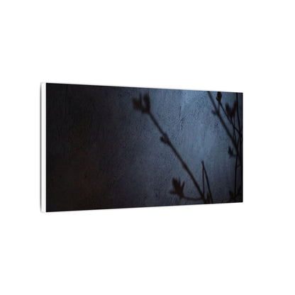 Shadow Play Canvas Art | Spring Dark Japandi Moody Minimal Art