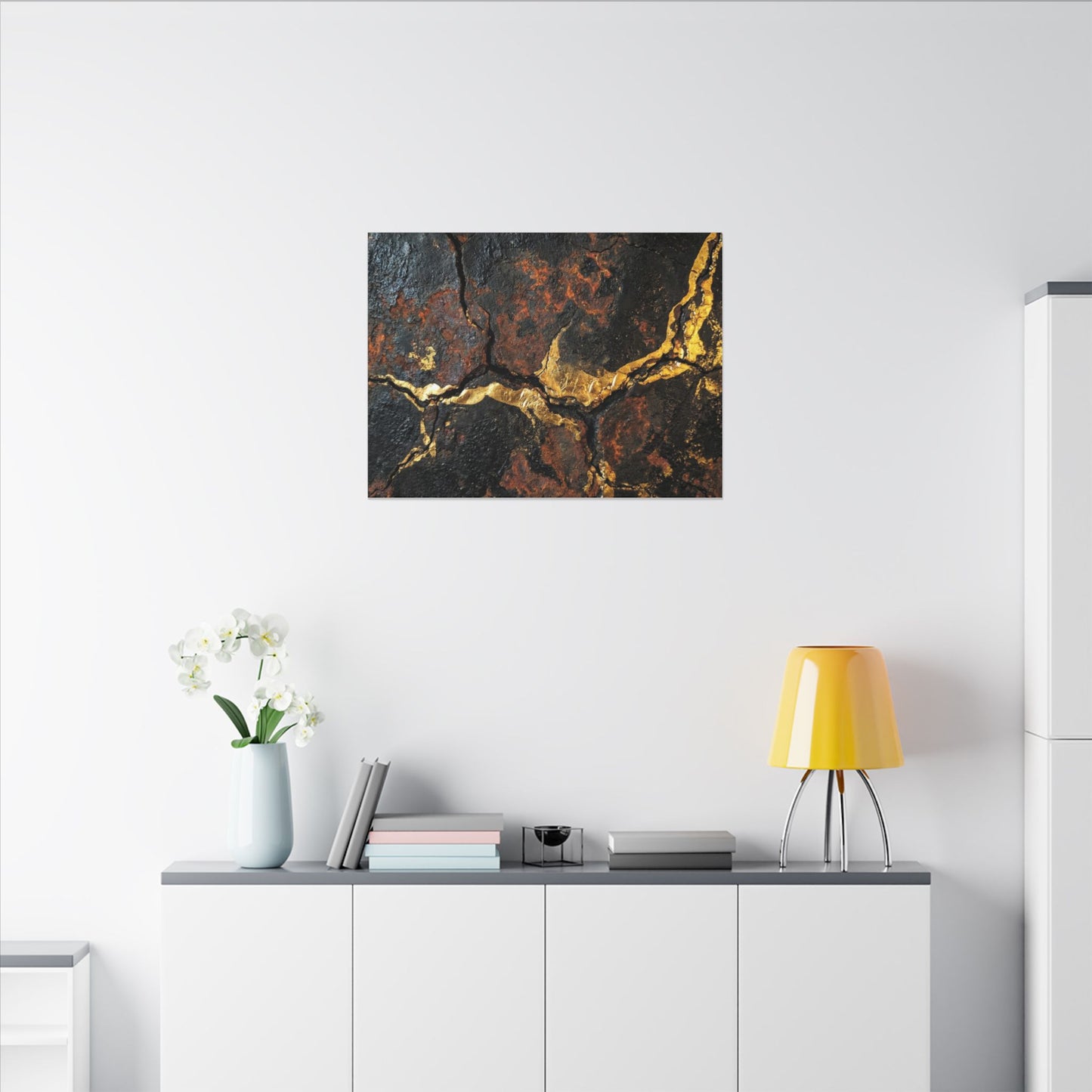 Kintsugi Broken Beauty Canvas Art