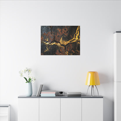 Kintsugi Broken Beauty Canvas Art