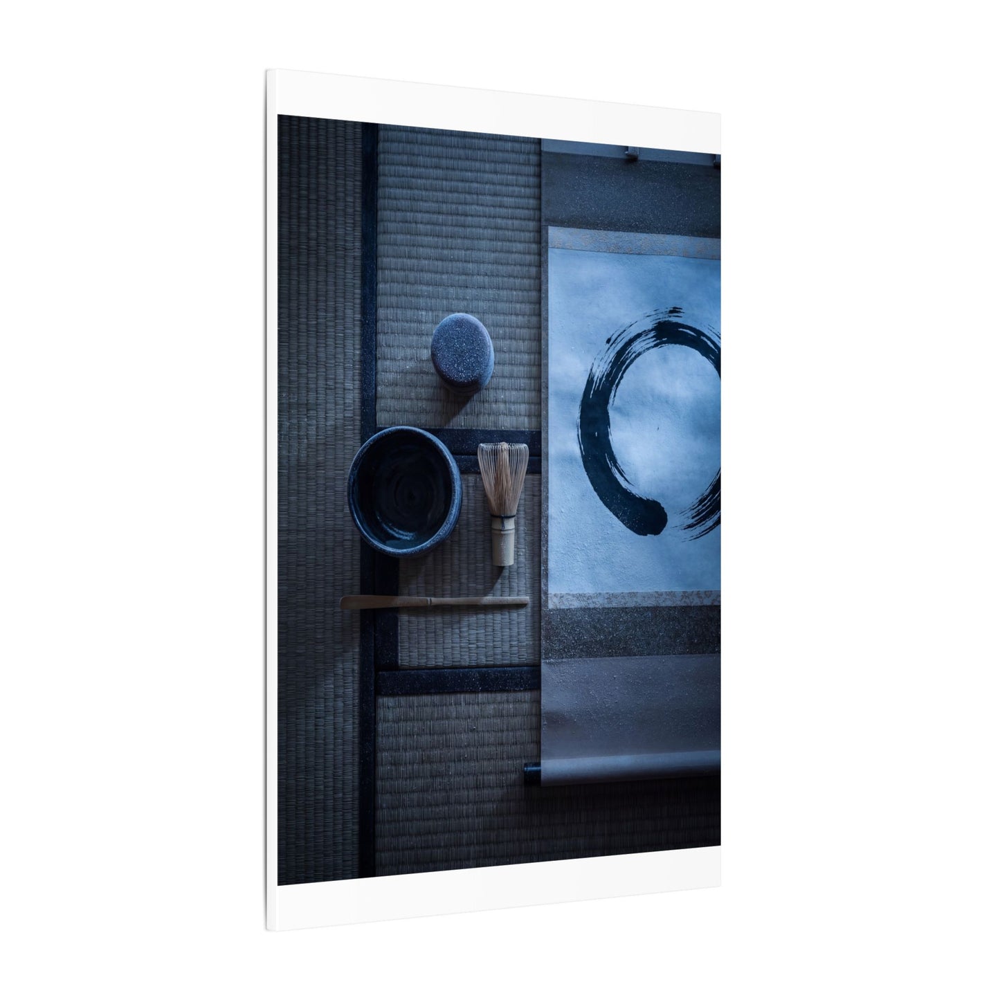 Tea Ceremony Enso Canvas Art | Calm Zen Art
