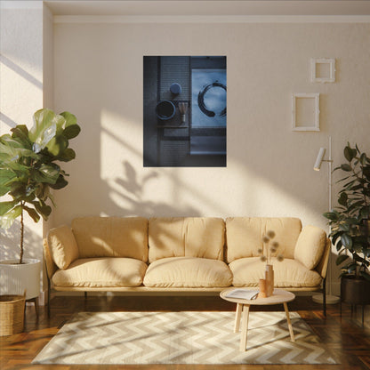 Tea Ceremony Enso Canvas Art | Calm Zen Art