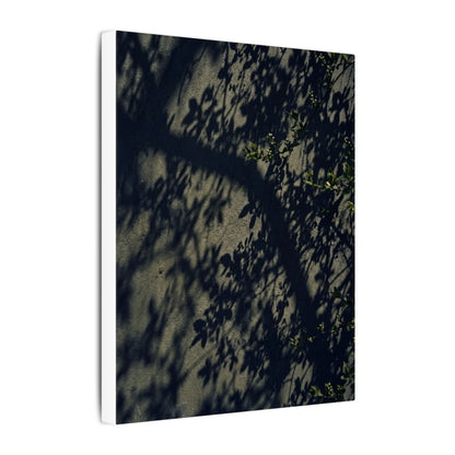 Atmospheric Shadow Play Canvas Art - Moody Minimal Dark Japandi