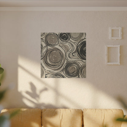 Wabi-sabi Pattern Japandi Japanese Pattern Canvas Art