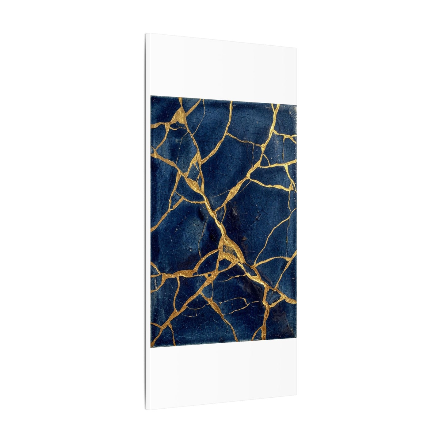 Kintsugi Crackle Canvas Art