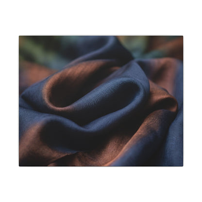 Summer Silk Drape Shadow Zen Canvas Art | Sophisticated Decor