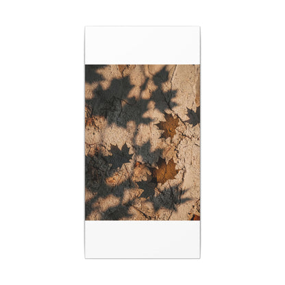 Cozy Shadow Play Canvas Art - Texture Japandi