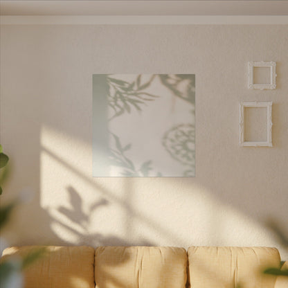Dawn Shadow Play Canvas Art - Japandi Ma