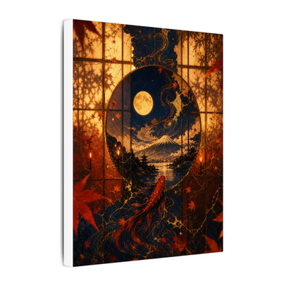 Beautiful Shoji Screen Canvas Art - Gold Vein Kintsugi
