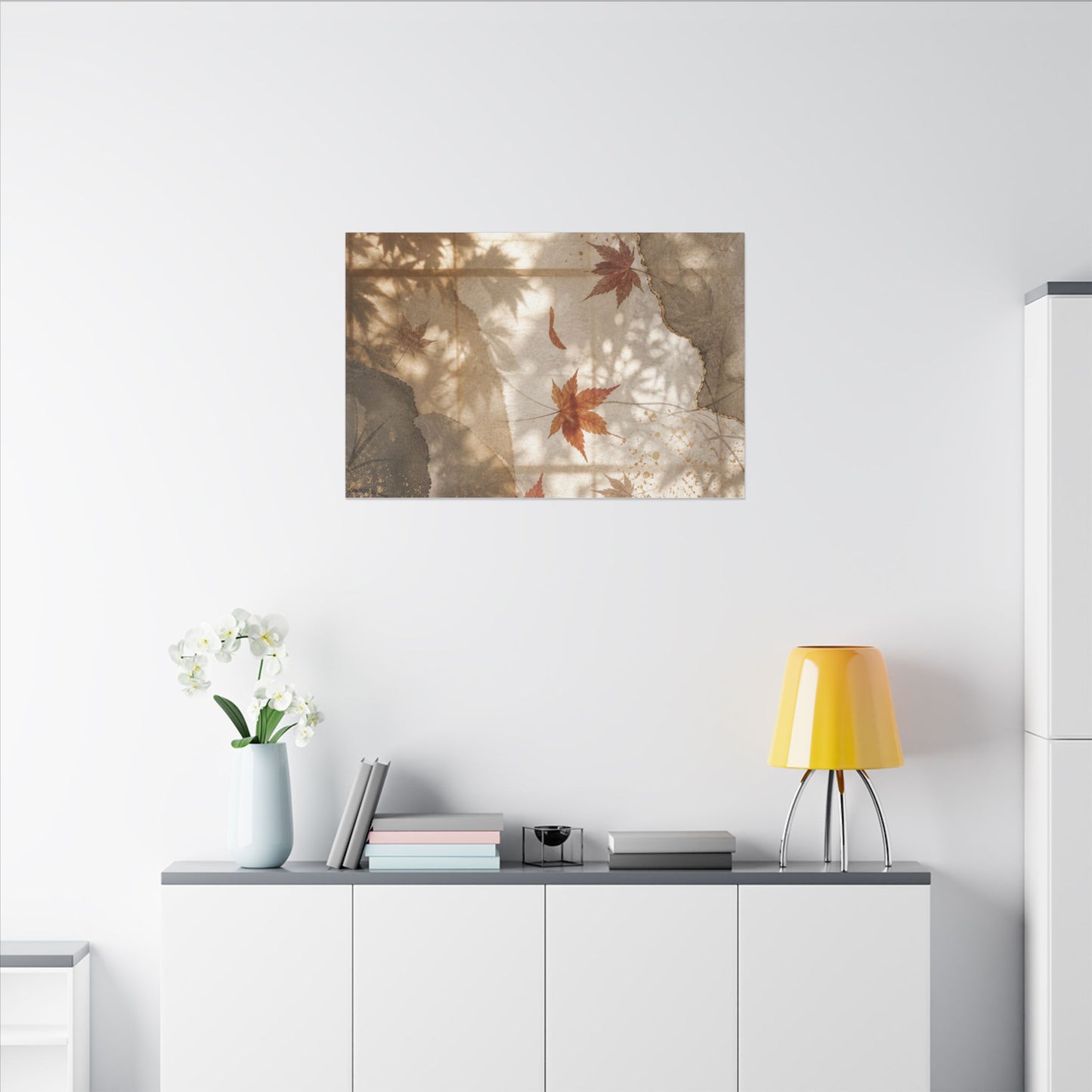 Datsuzoku Shoji Screen Canvas Art - Japandi Japanese Pattern