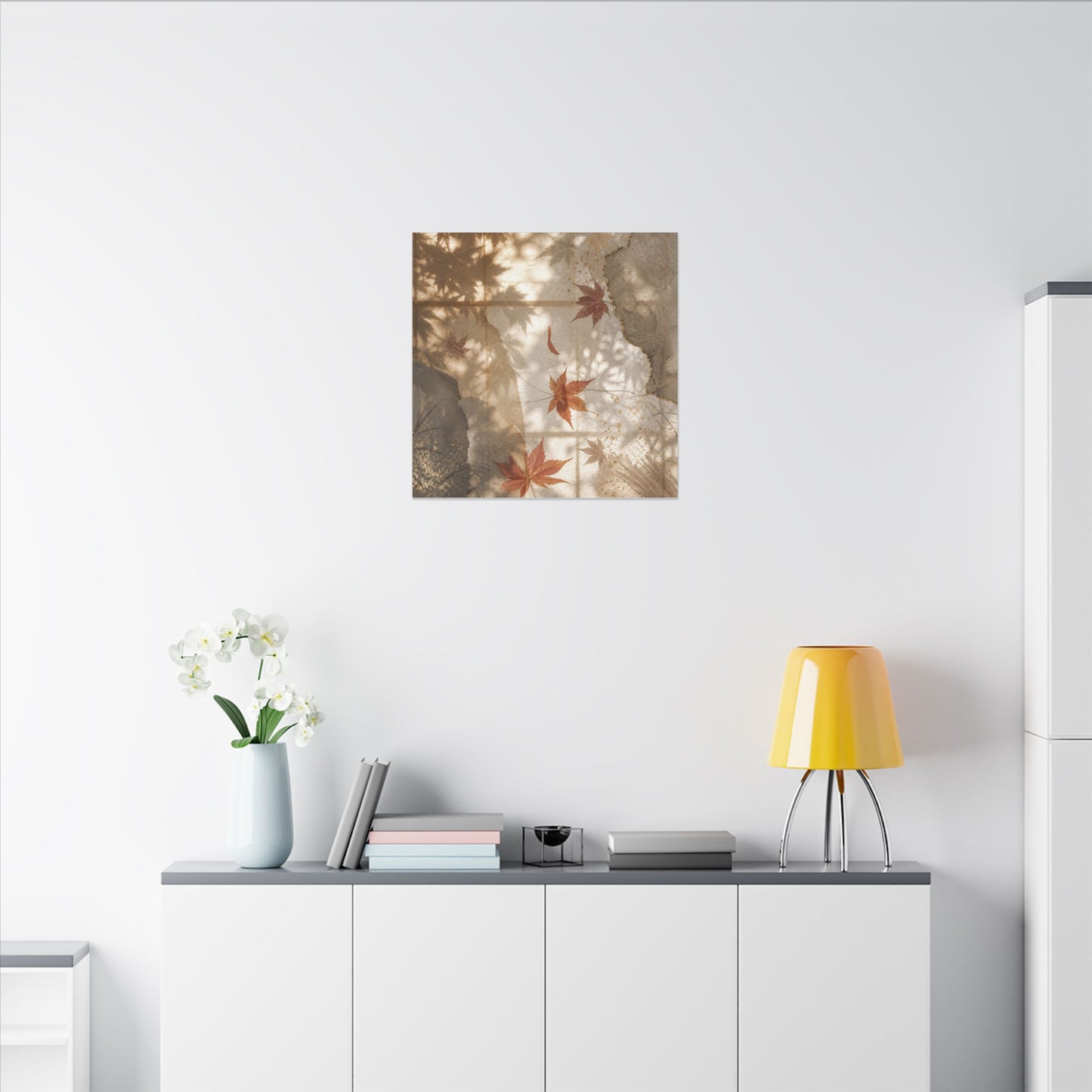 Datsuzoku Shoji Screen Canvas Art - Japandi Japanese Pattern