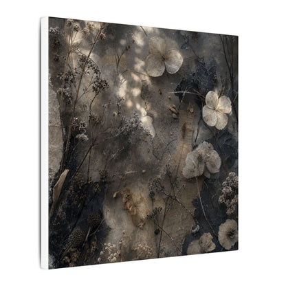 Winter Dried Flowers Texture Canvas Art | Elegant Decor