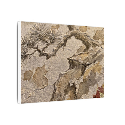 Pine Tree Canvas Art | Winter Japandi Japanese Pattern Art