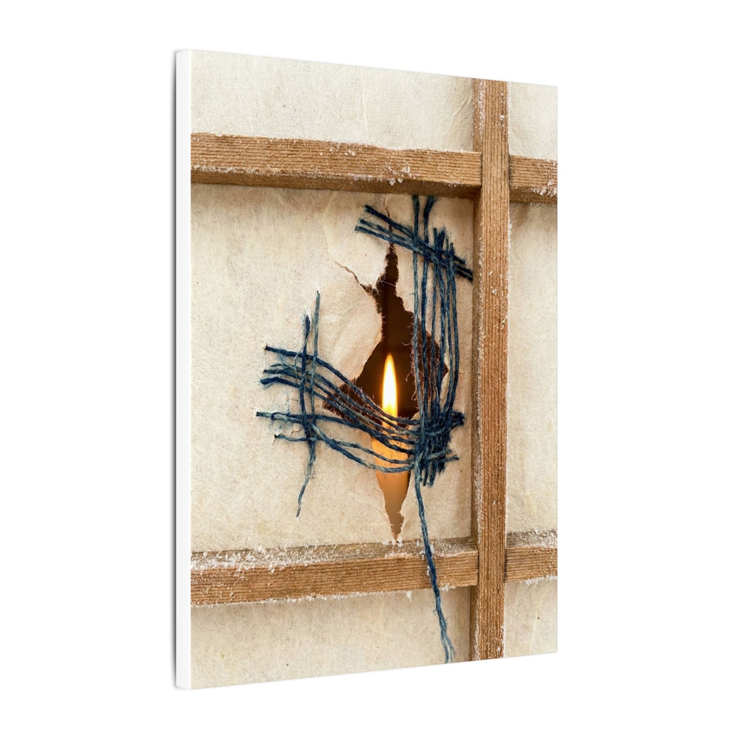 Winter Shoji Screen Broken Beauty Canvas Art | Resilient Decor