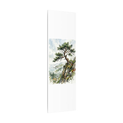 Pine Tree Spring Canvas Art | Japandi Neutral Design