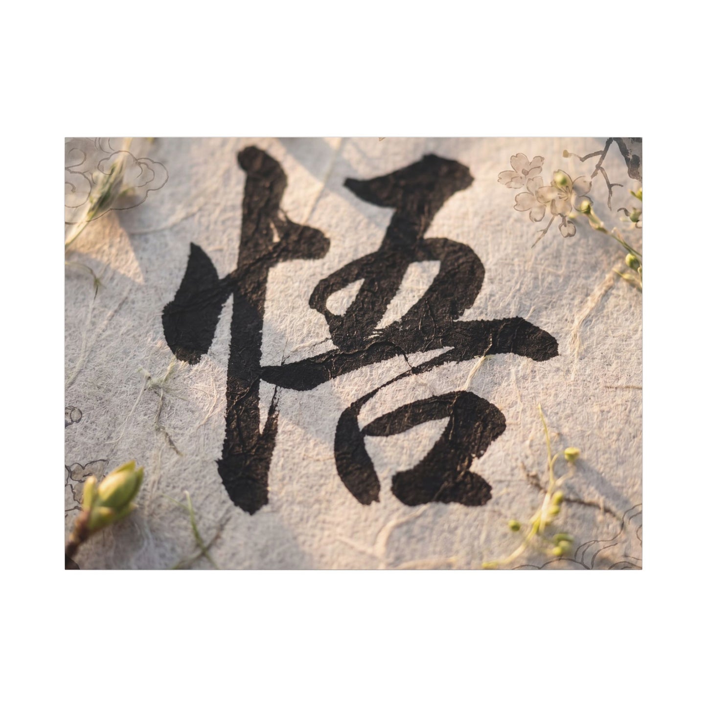 Golden Hour Art Canvas Art - Zen Mono No Aware