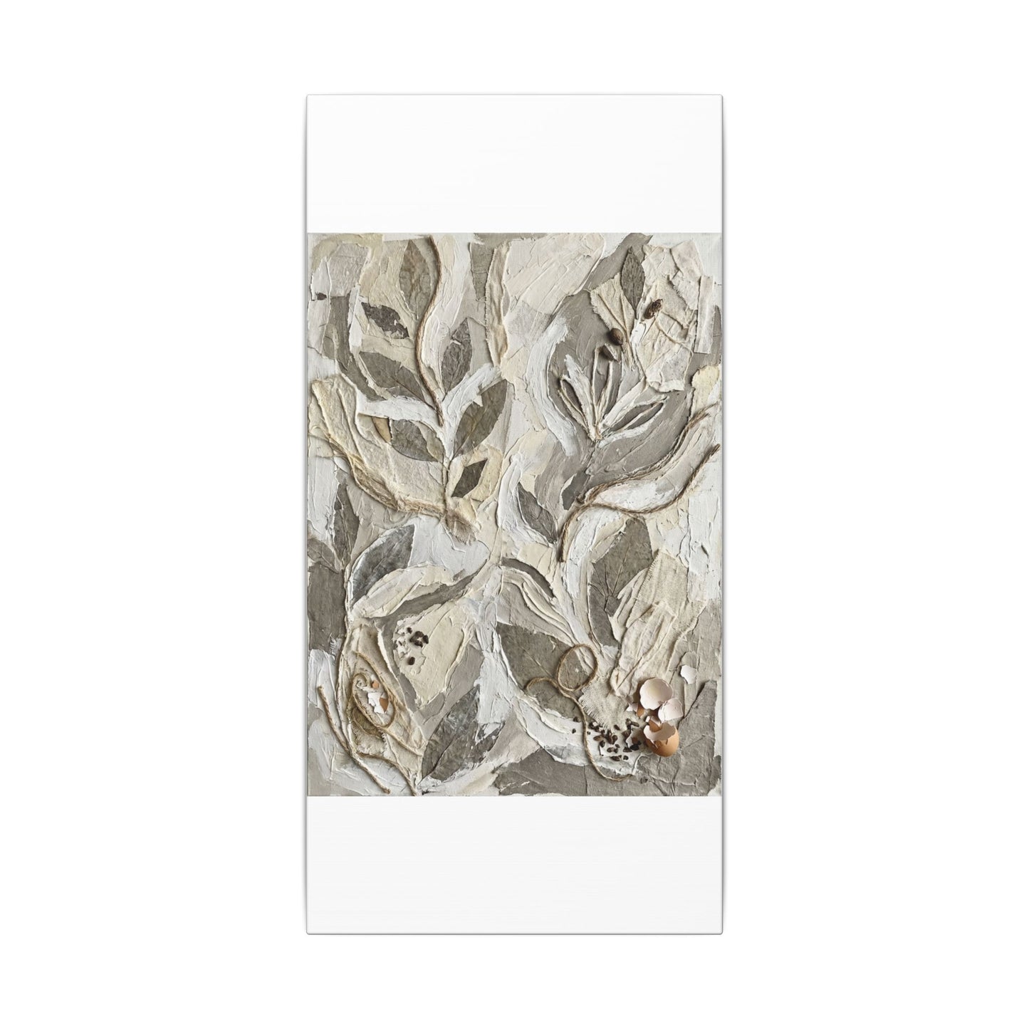 Japandi Textured Canvas Art
