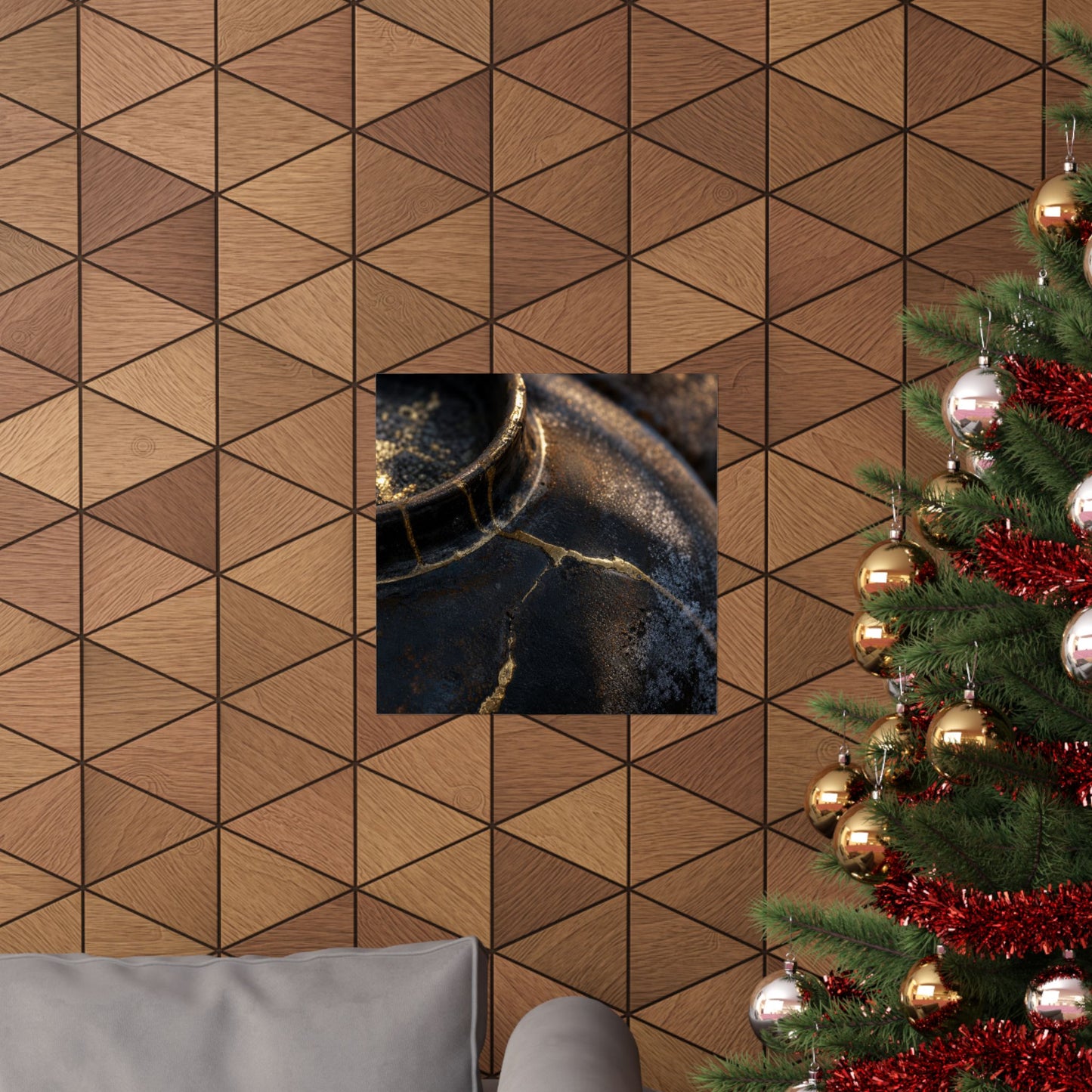 Winter Rust Patina Broken Beauty Wall Art Print | Artful Decor